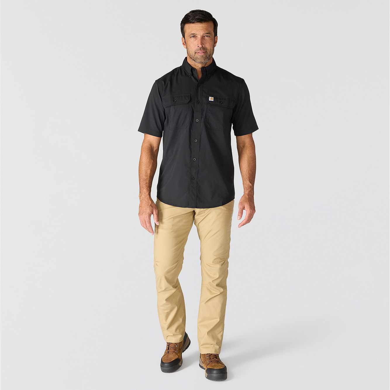 Force Sun Defender™ Chambray Relaxed SS Shirt