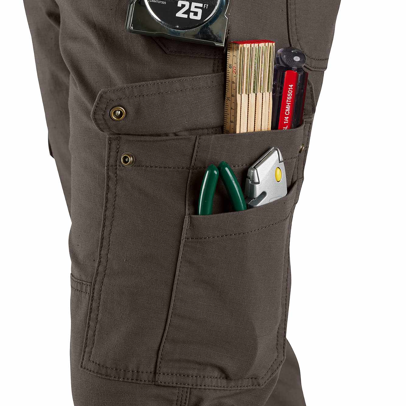 Relaxed Straight Ripstop Double-Front Cargo Pant