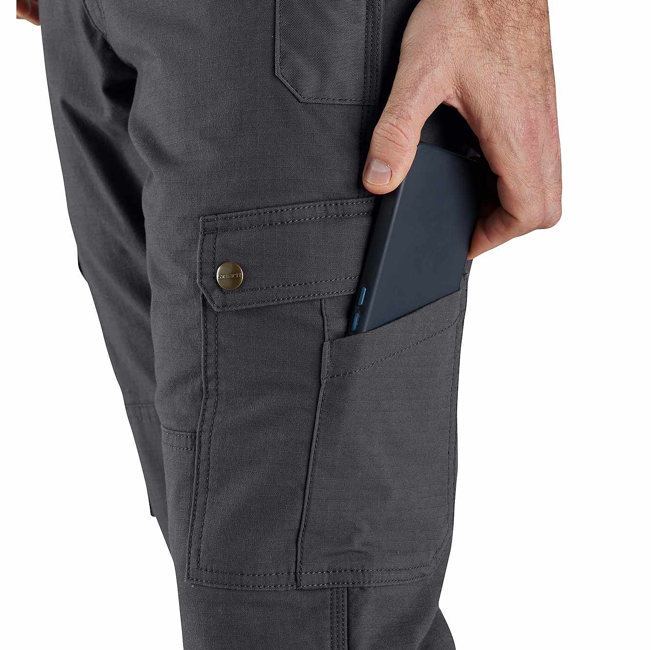 Relaxed Straight Ripstop Lined Cargo Pant