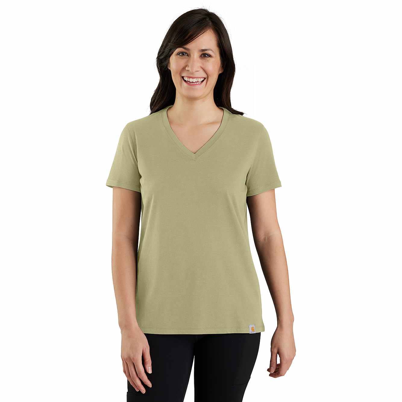 Women's TENCEL™ Fiber Series Relaxed Fit Short-Sleeve V-neck T-Shirt