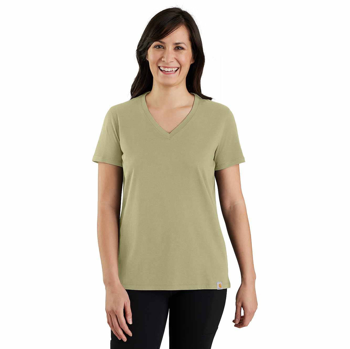 Women's TENCEL™ Fiber Series Relaxed Fit Short-Sleeve V-neck T-Shirt