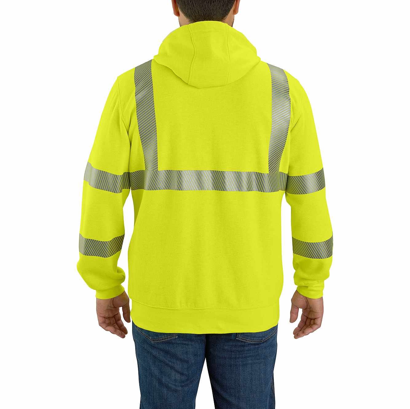 FR HV Force Full Zip Class 3 Sweatshirt