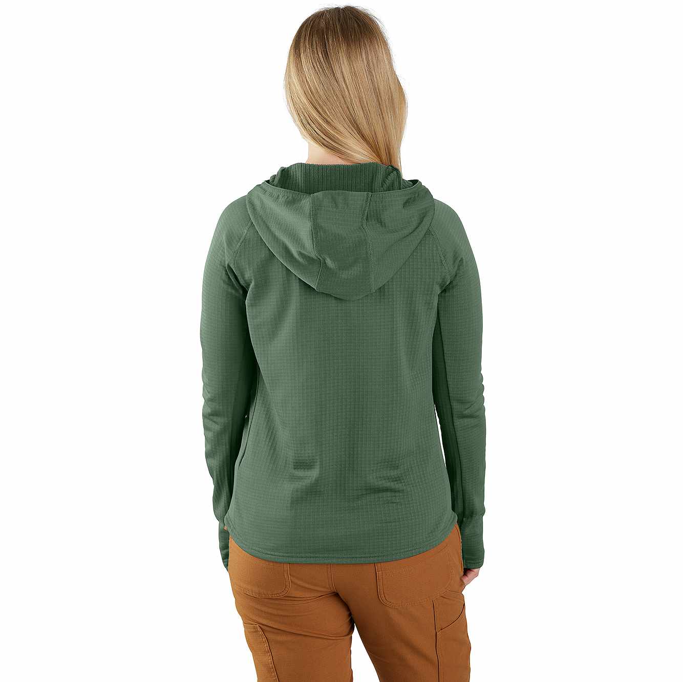 Women's Carhartt Force® Relaxed Fit Half-Zip Hooded Pullover