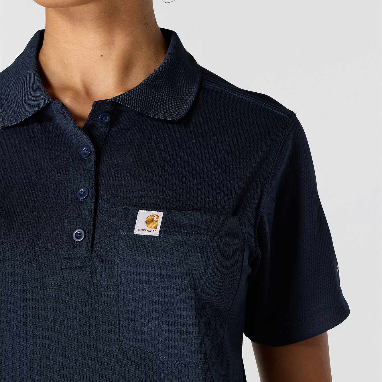 Women's Force Relaxed Pocket Polo