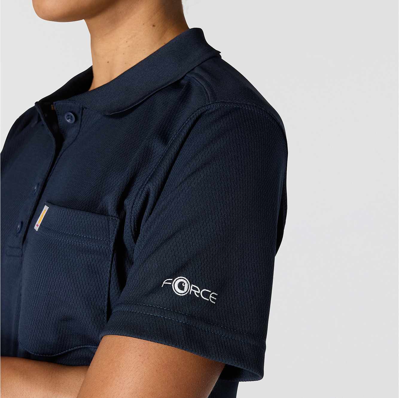 Women's Force Relaxed Pocket Polo