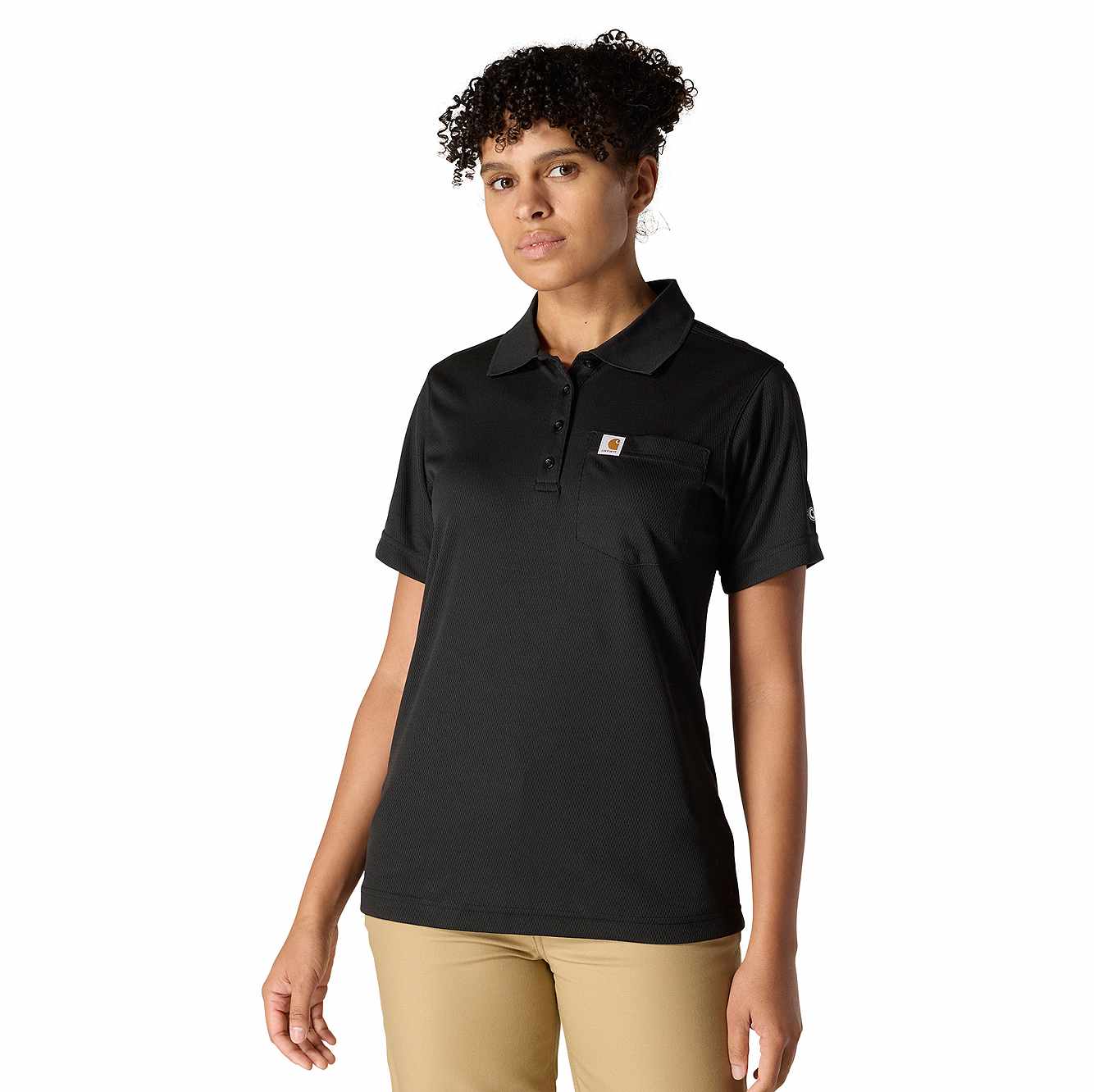 Women's Force Relaxed Pocket Polo