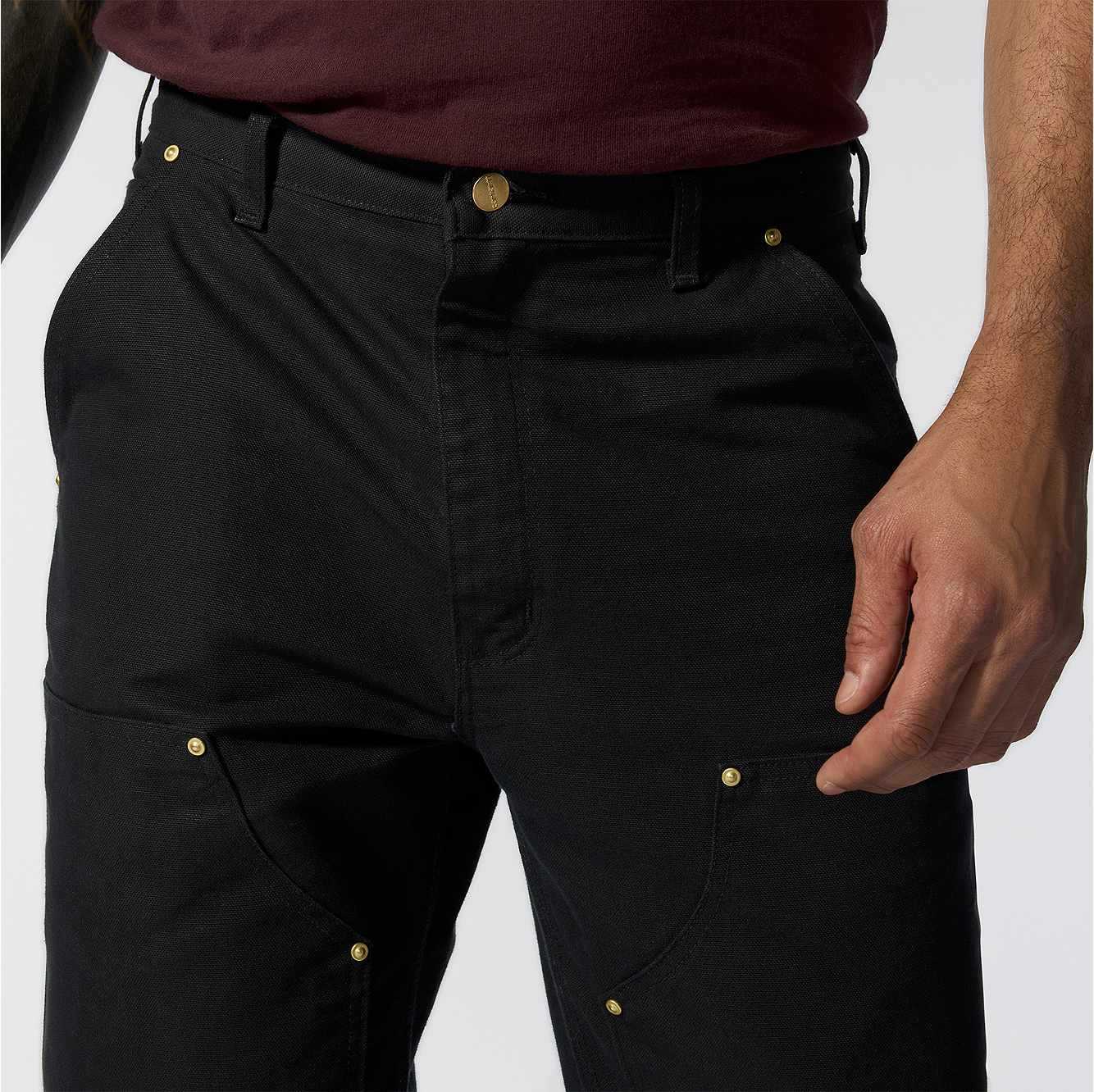 Iconic B01 Firm Duck Double-Front Dungaree