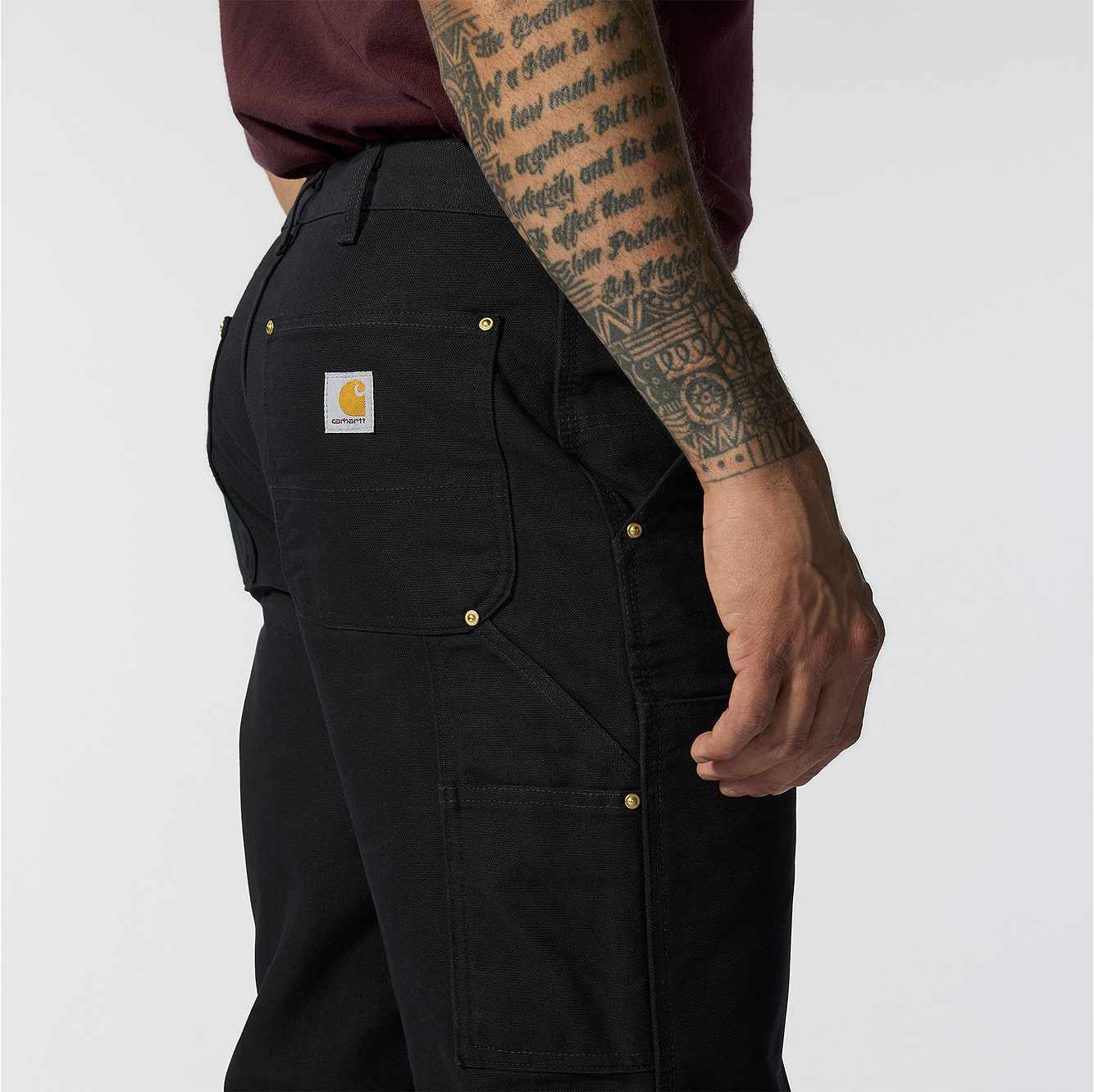 Iconic B01 Firm Duck Double-Front Dungaree