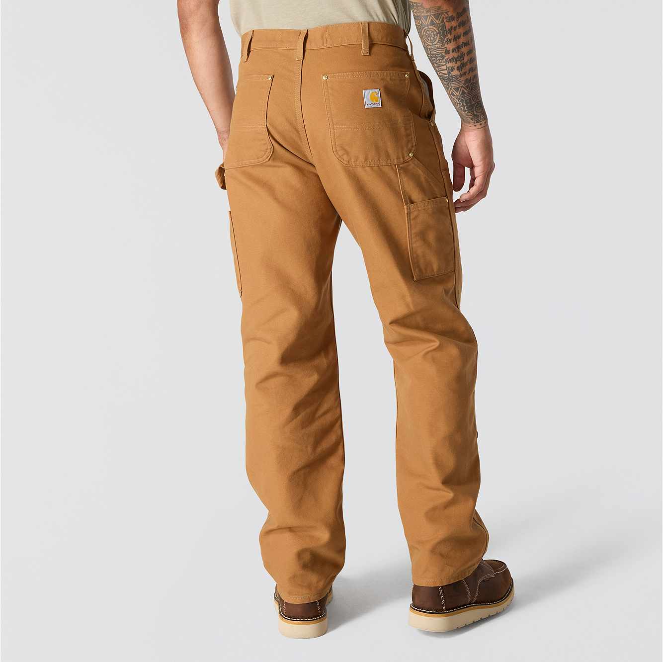 Iconic B01 Firm Duck Double-Front Dungaree