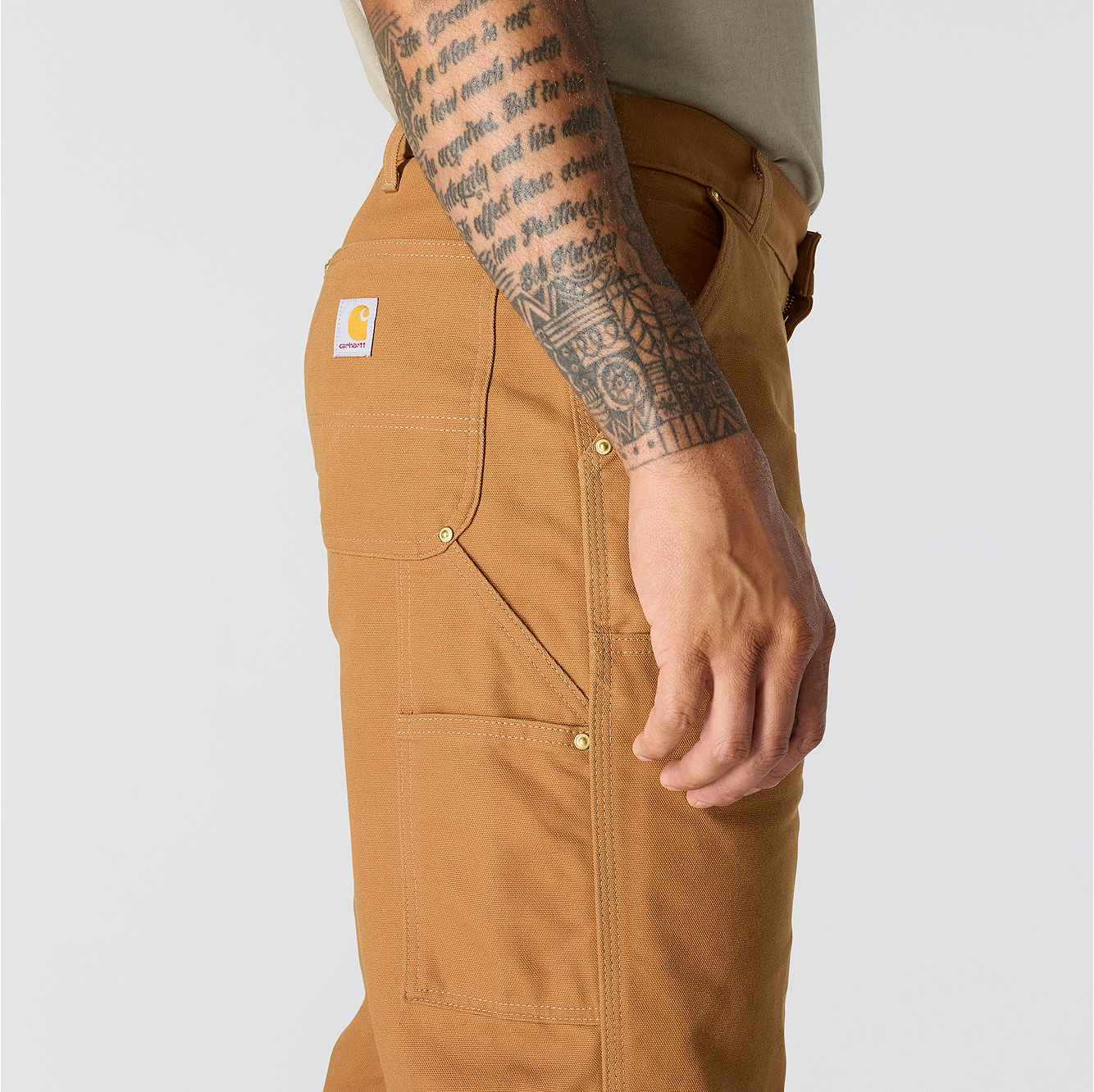 Iconic B01 Firm Duck Double-Front Dungaree