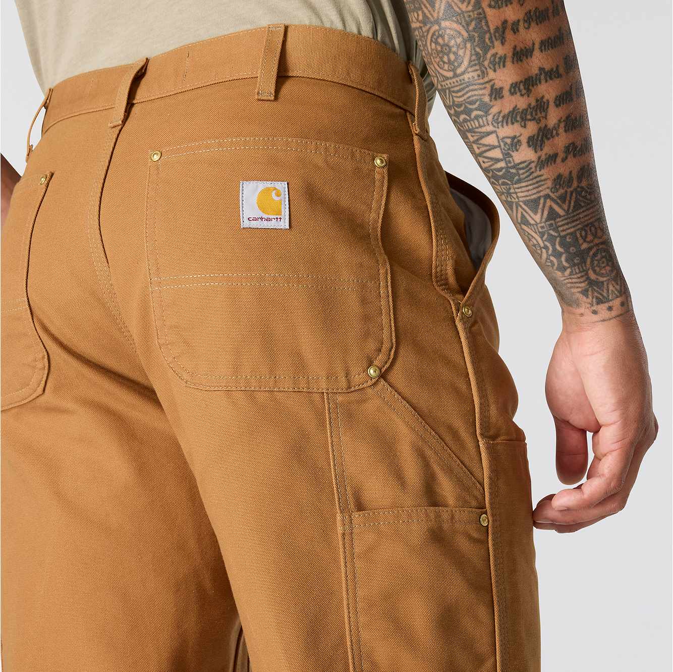 Iconic B01 Firm Duck Double-Front Dungaree
