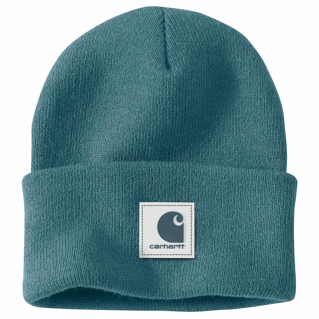 Knit Rubber Patch Beanie