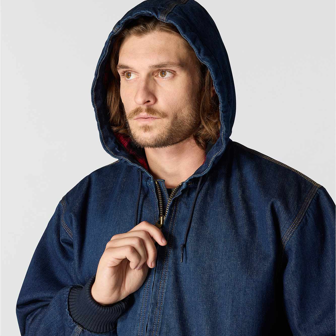 Loose Fit Denim Active Jac - 2 Warmer Rating