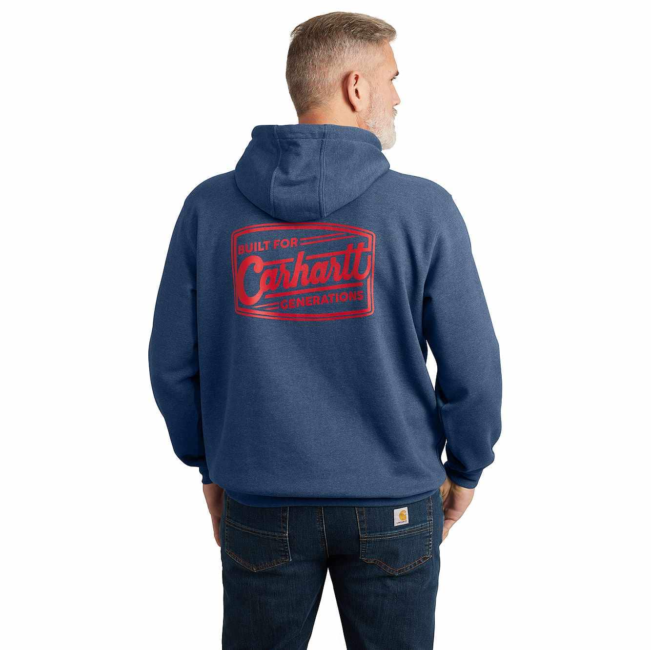 Loose Fit Midweight Built Graphic Sweatshirt