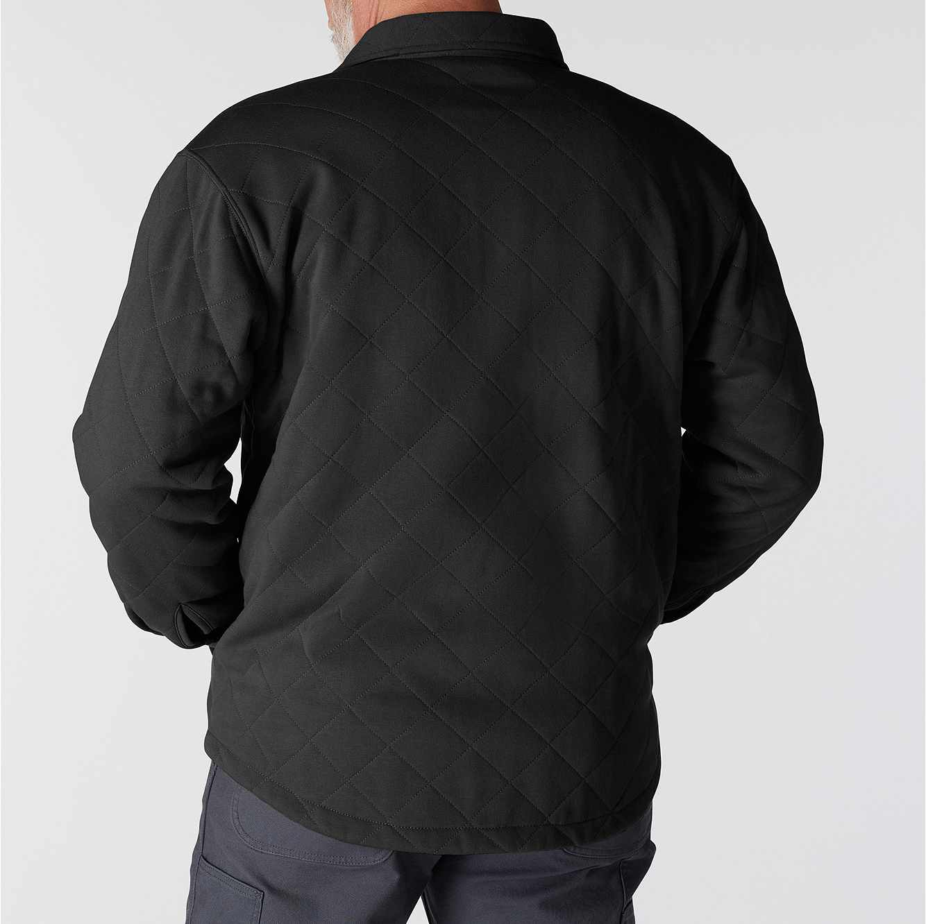 Rain Defender® Loose Fit Heavyweight Quilted Snap Front Shirt Jac