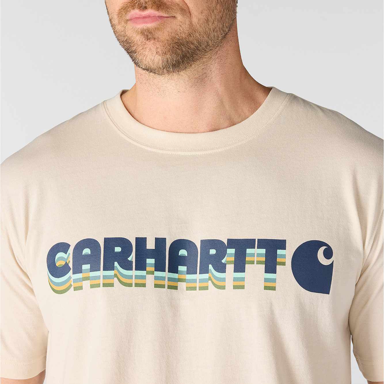 Irvine Relaxed Layered Logo T-Shirt