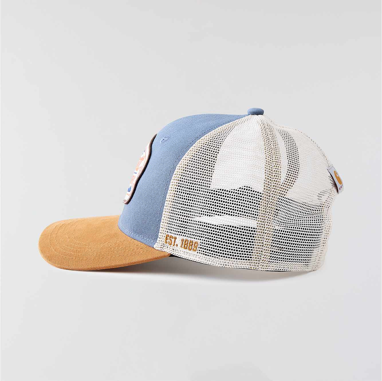 Canvas Mesh-Back Country Graphic Cap