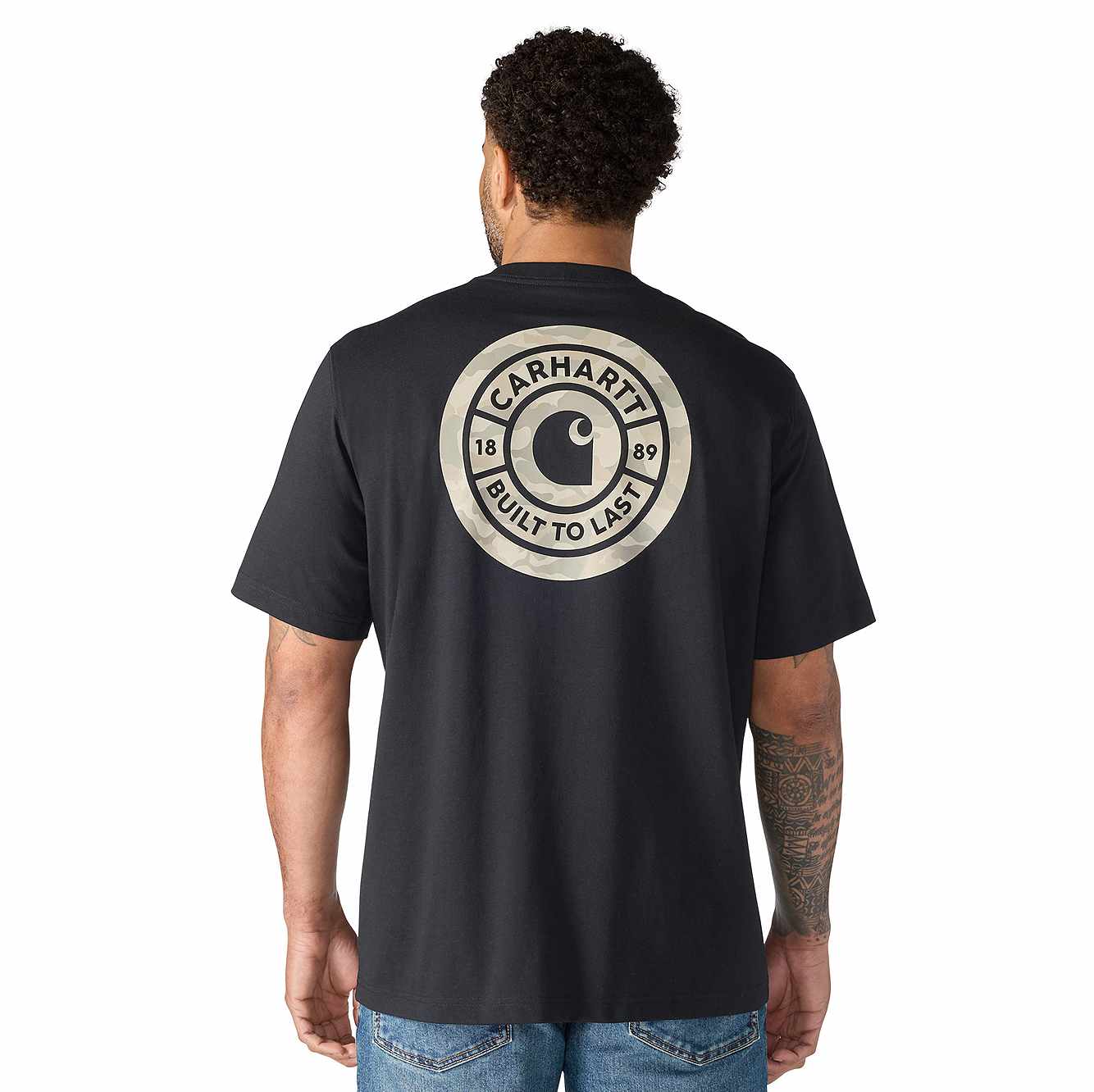 Irvine Relaxed Camo Rivet T-Shirt