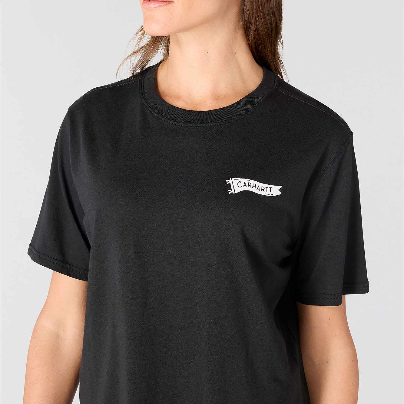 Women's TENCEL™ Fiber Series Loose Pennant Flag T-Shirt