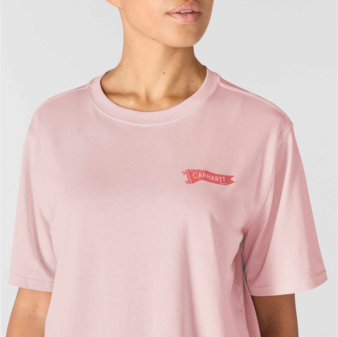 Women's TENCEL™ Fiber Series Loose Pennant Flag T-Shirt