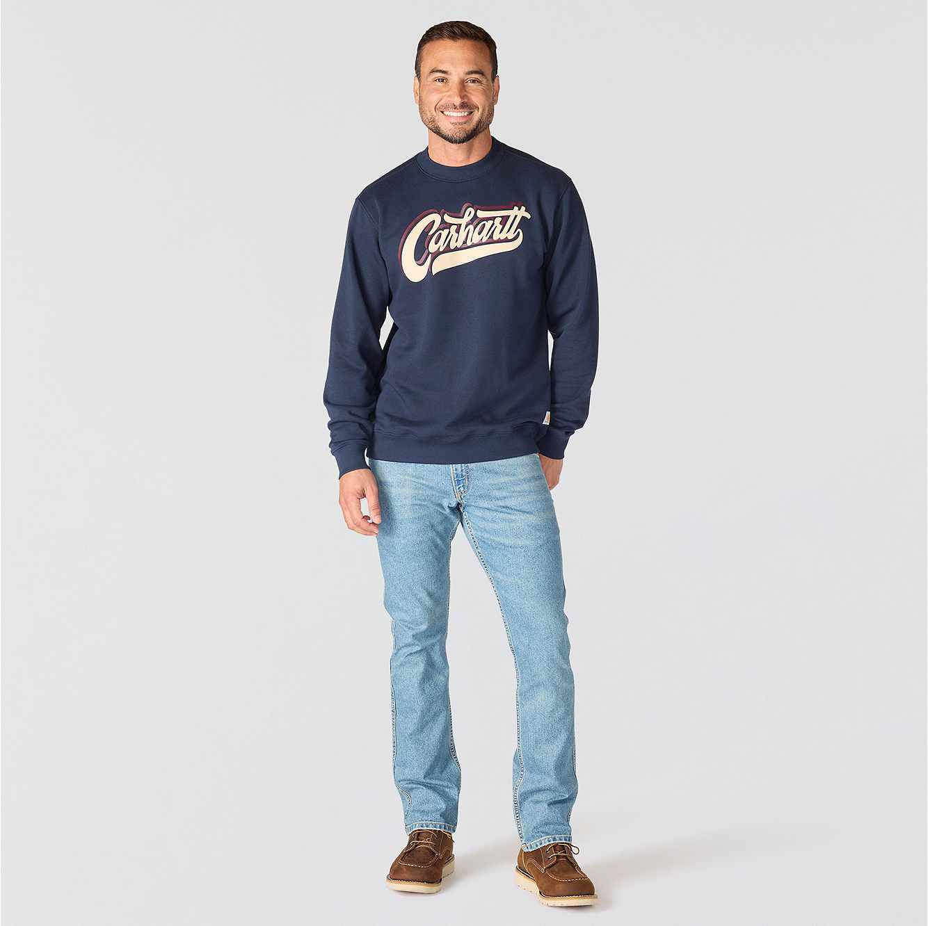 Sawyer Script  Crewneck Sweatshirt