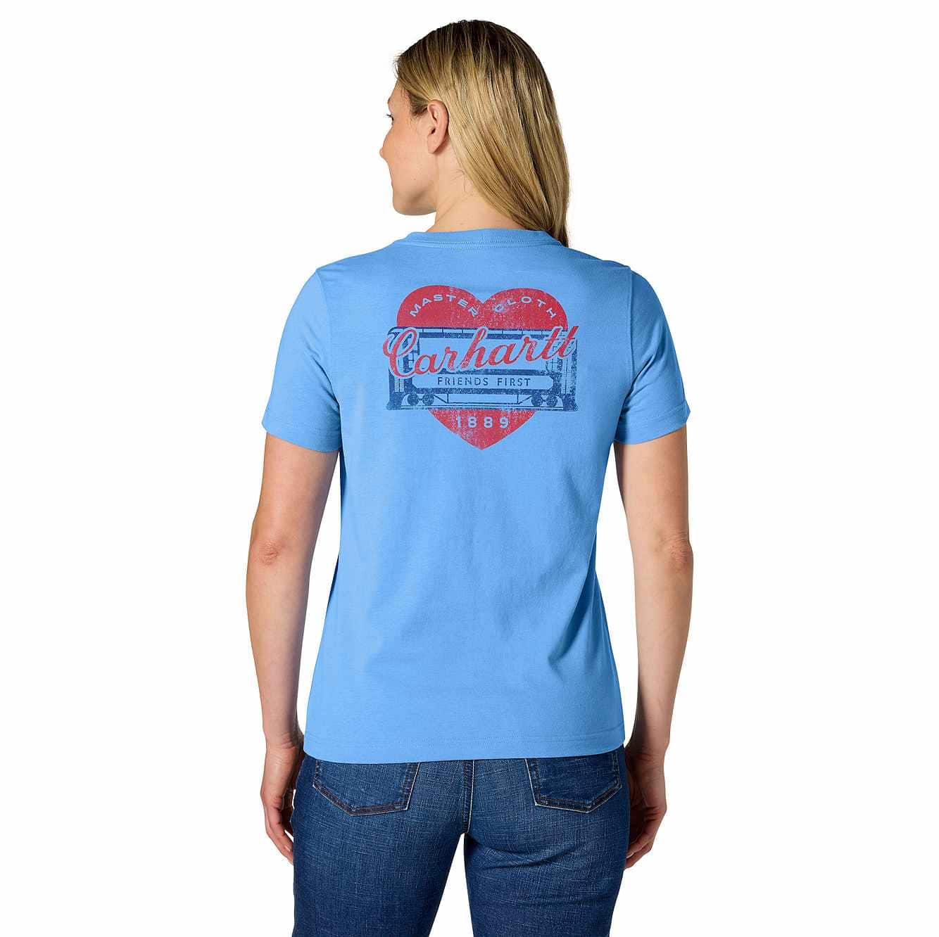 Women's Irvine Relaxed Heritage Heart T-Shirt