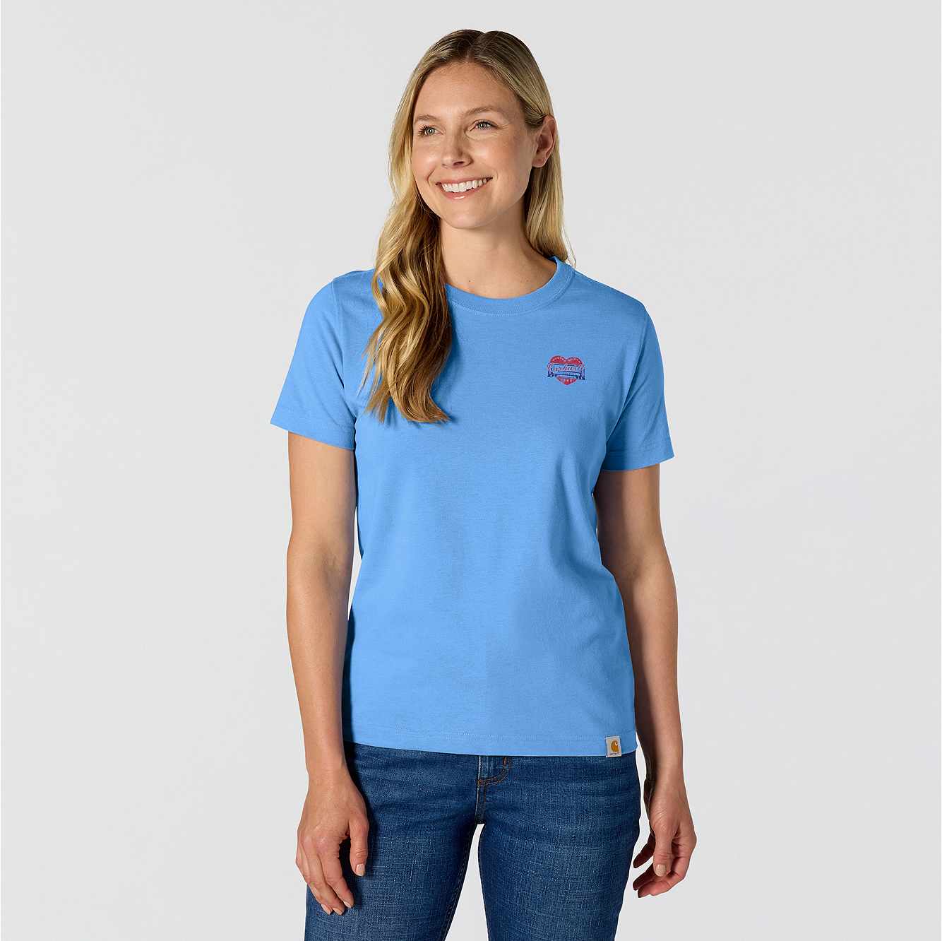 Women's Irvine Relaxed Heritage Heart T-Shirt