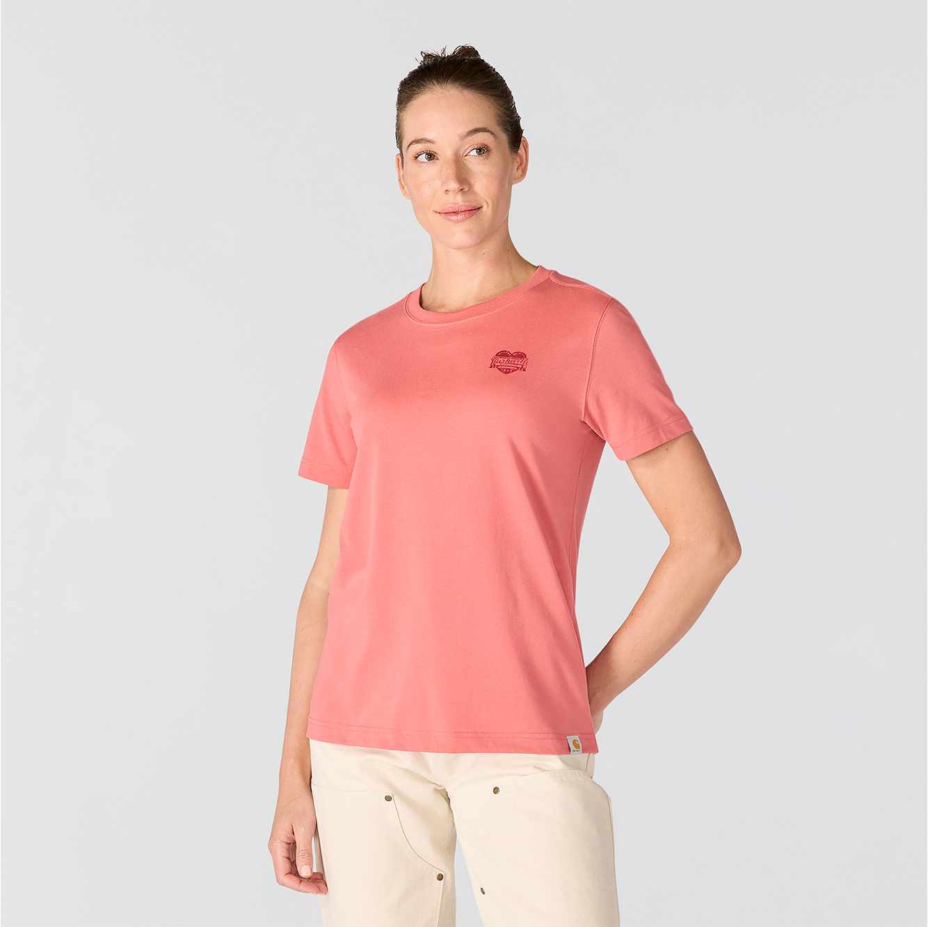 Women's Irvine Relaxed Heritage Heart T-Shirt