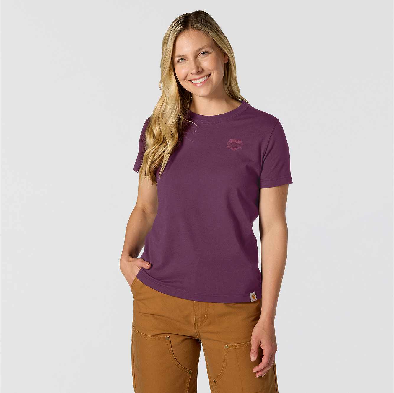 Women's Irvine Relaxed Heritage Heart T-Shirt