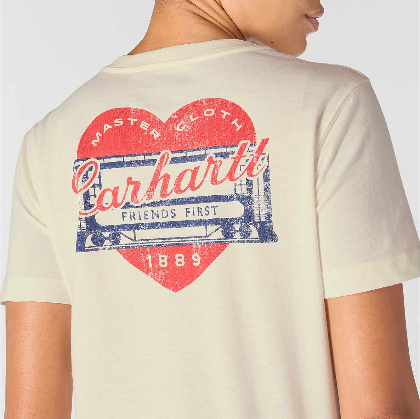 Women's Irvine Relaxed Heritage Heart T-Shirt