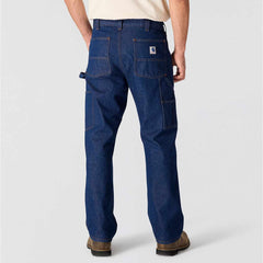 Crafted Series Loose Straight Double-Front Denim Dungaree