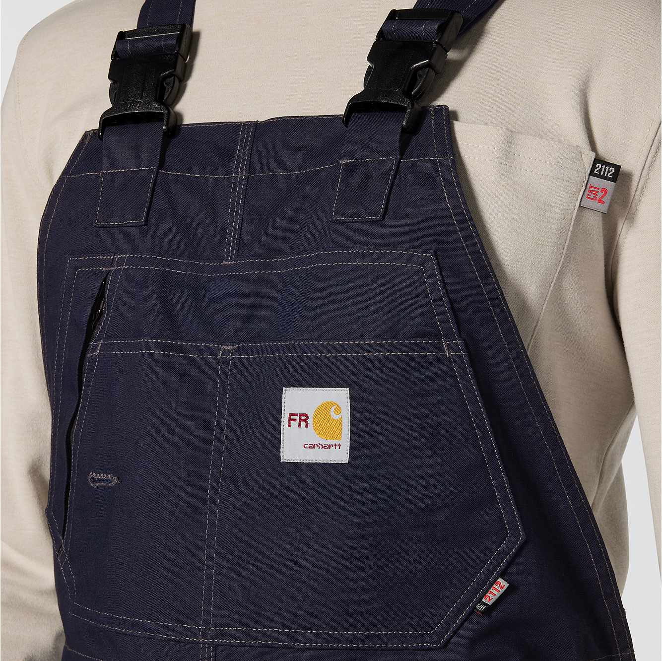 FR Quick Duck Insulated Bib Overall