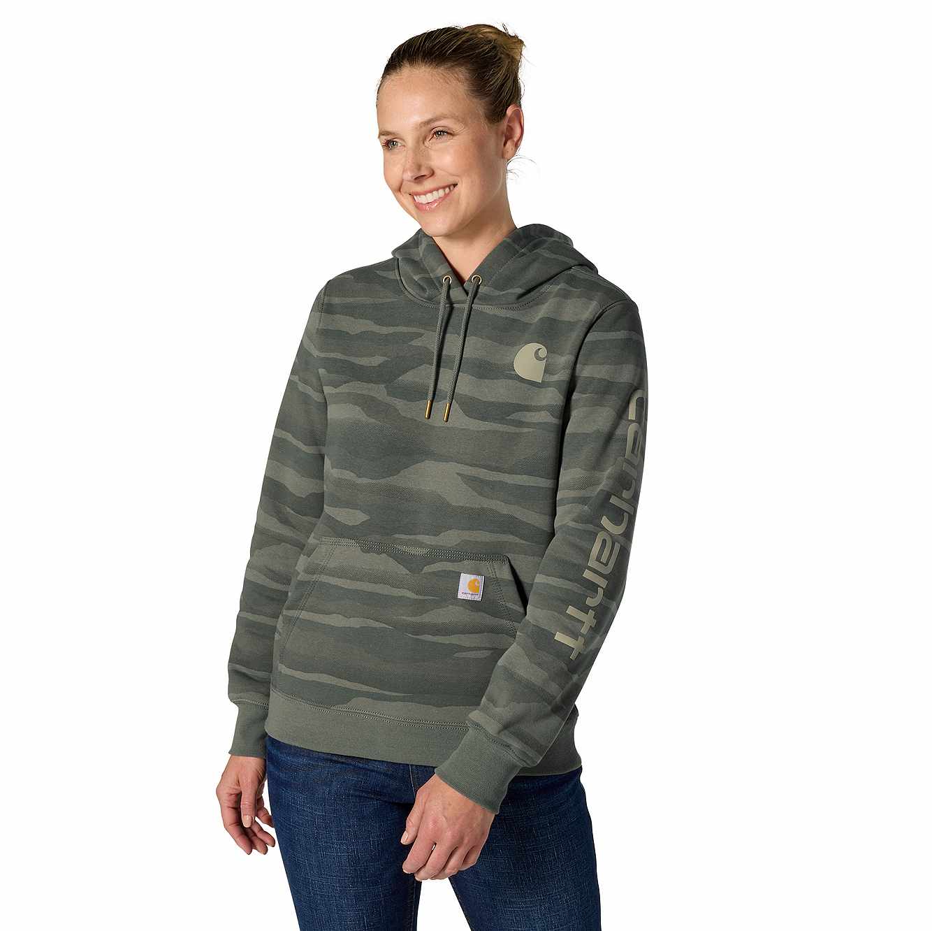 Women's Marquette Landscape Camo Sweatshirt