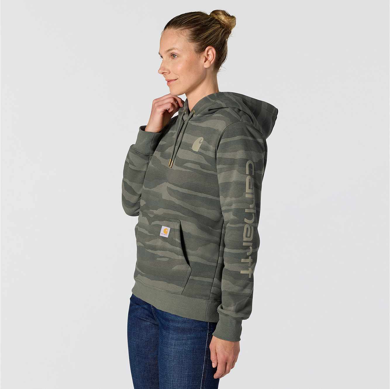 Women's Marquette Landscape Camo Sweatshirt