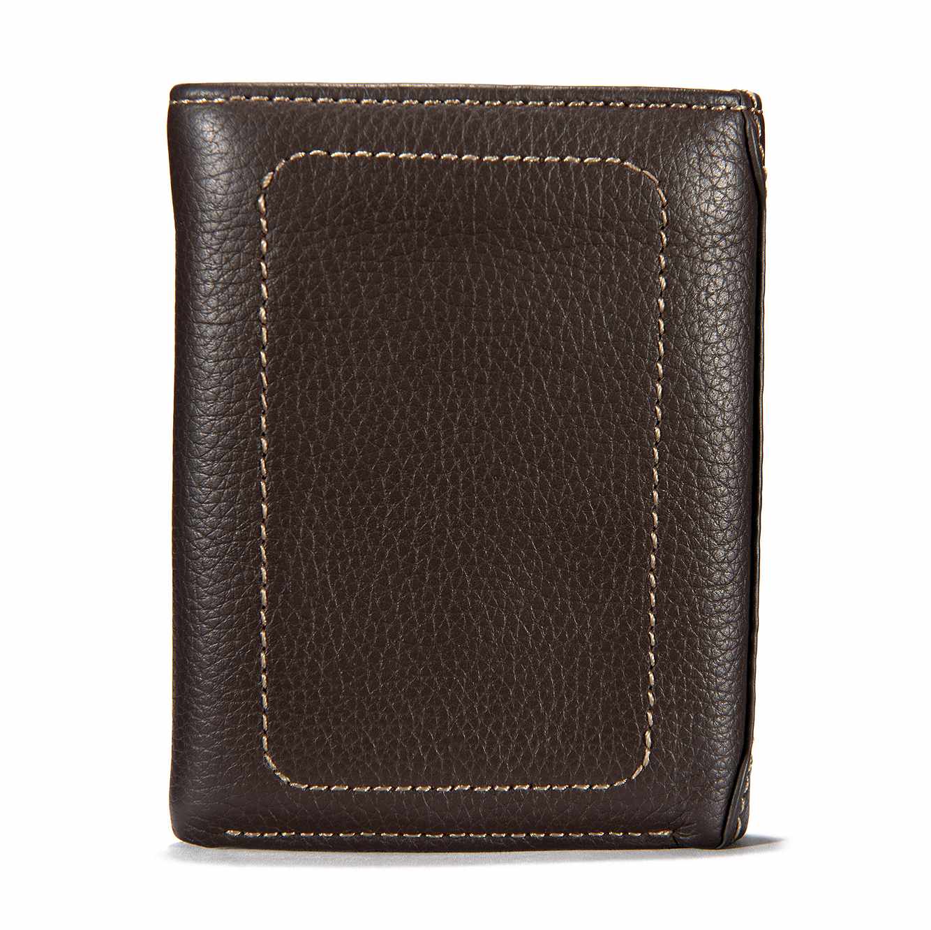 Milled Pebble Trifold Wallet