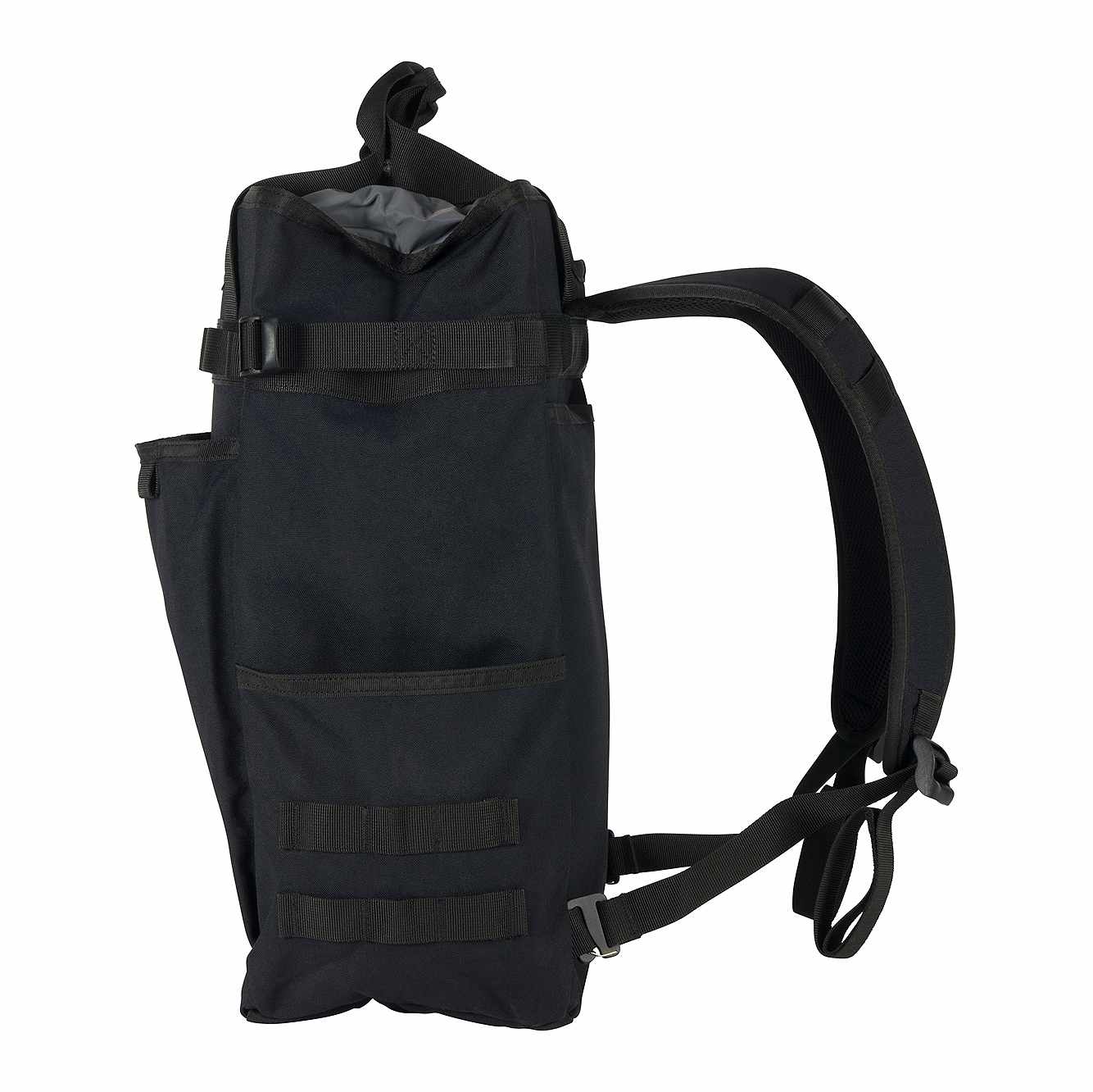 28L Nylon Cinch-Top Convertible Tote Backpack