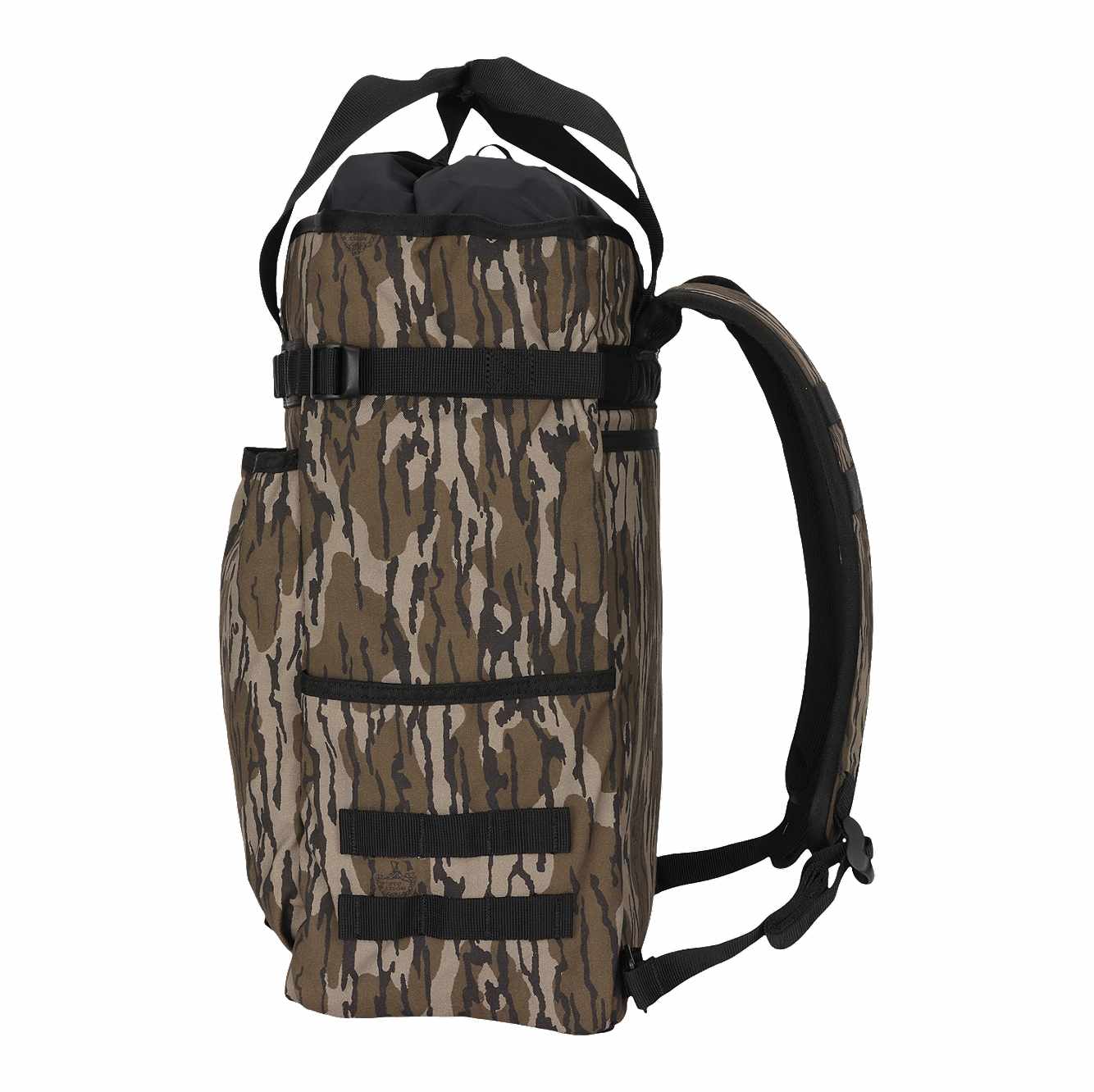 28L Nylon Cinch-Top Convertible Tote Backpack