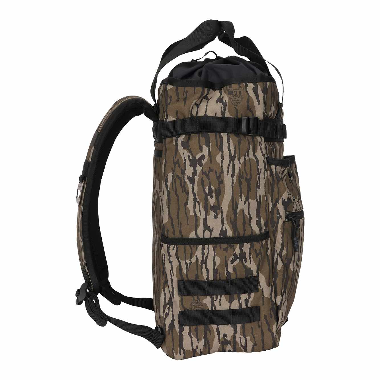28L Nylon Cinch-Top Convertible Tote Backpack