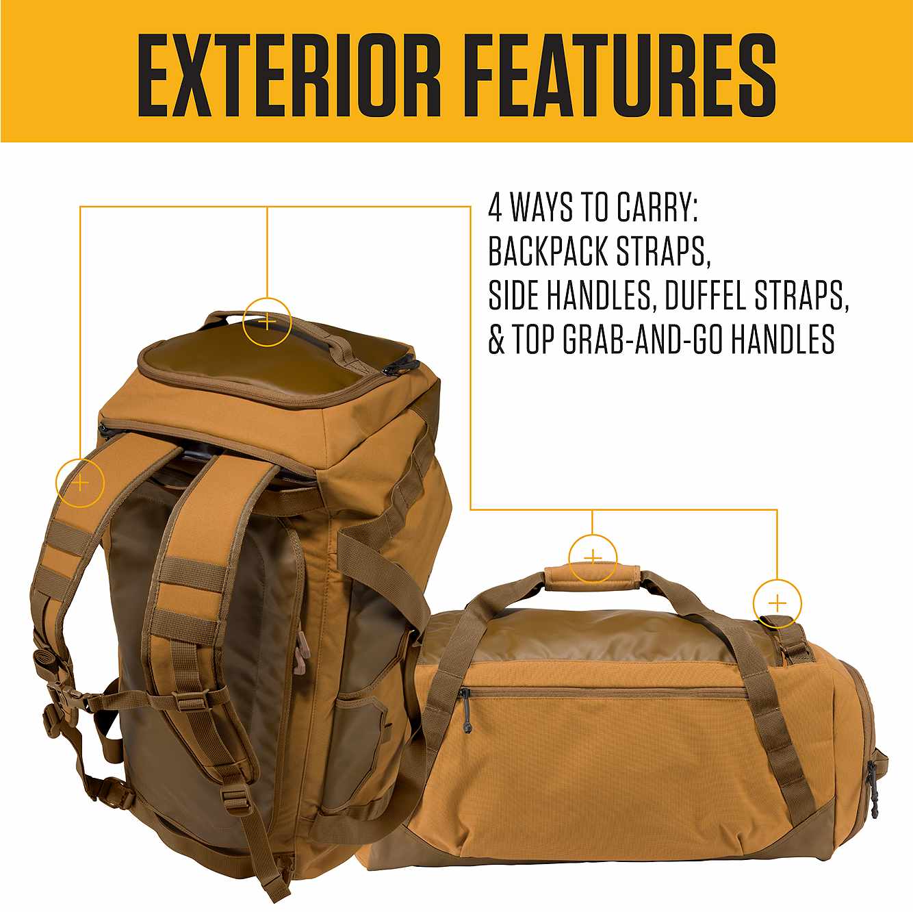 75L Nylon Heavy-Haul Duffel