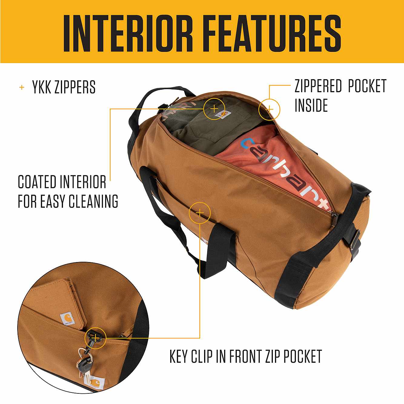 60 L Classic Round Duffel