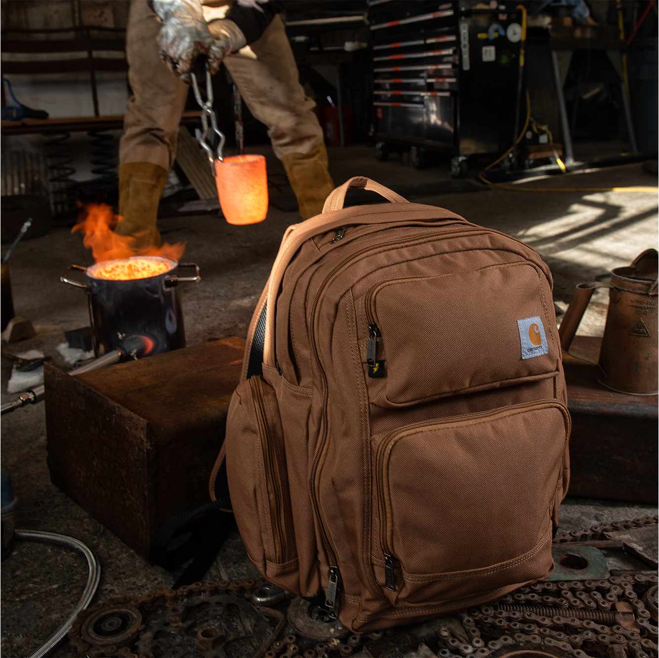 35L Triple-Compartment Backpack