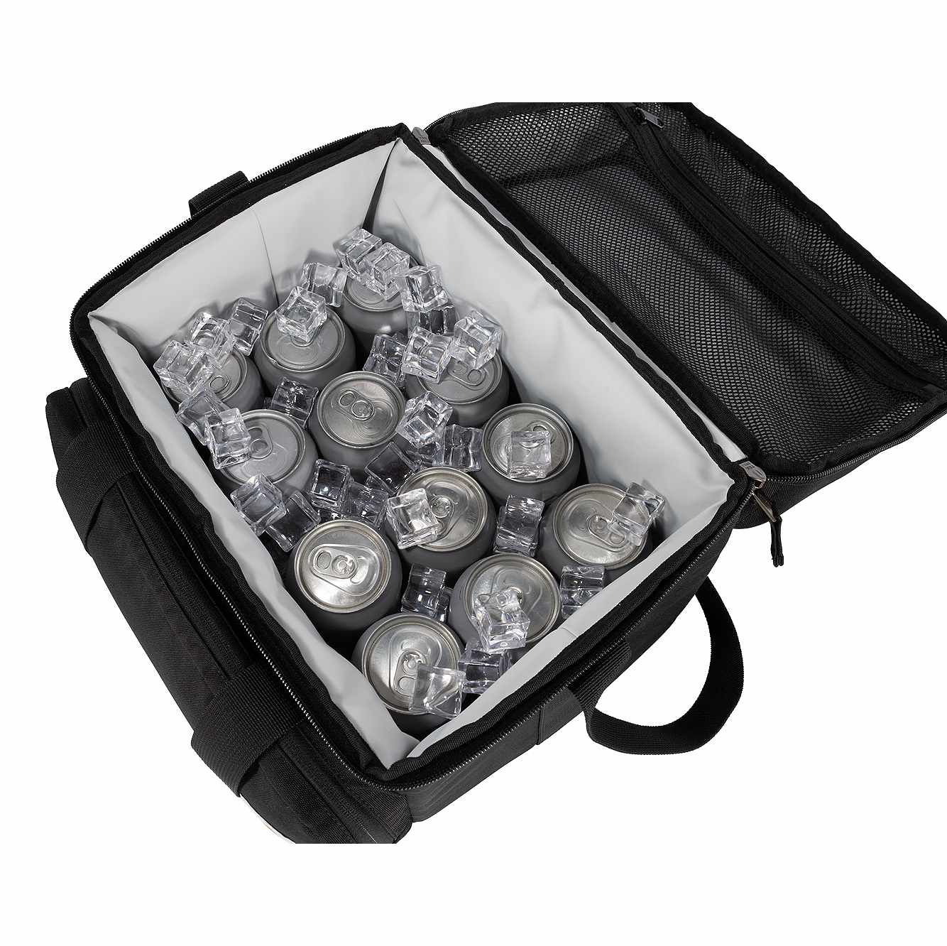 Insulated 18 Can Two Compartment Cooler