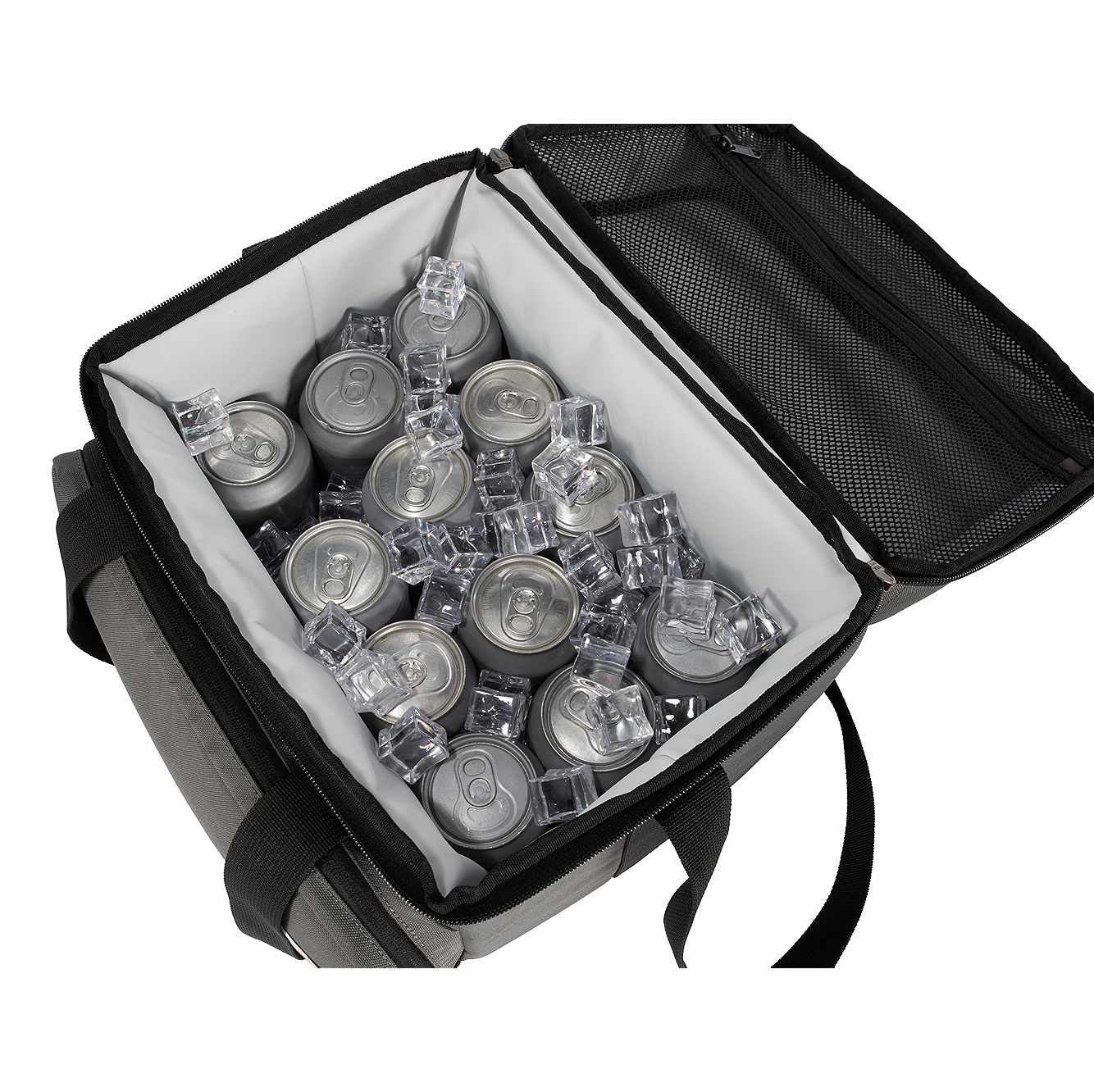 Insulated 18 Can Two Compartment Cooler