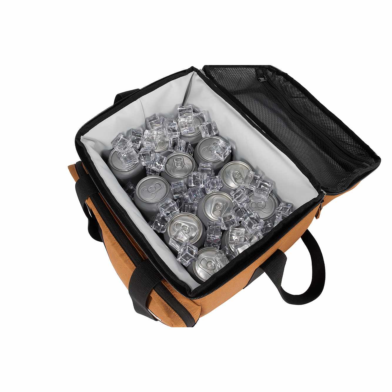 Insulated 18 Can Two Compartment Cooler