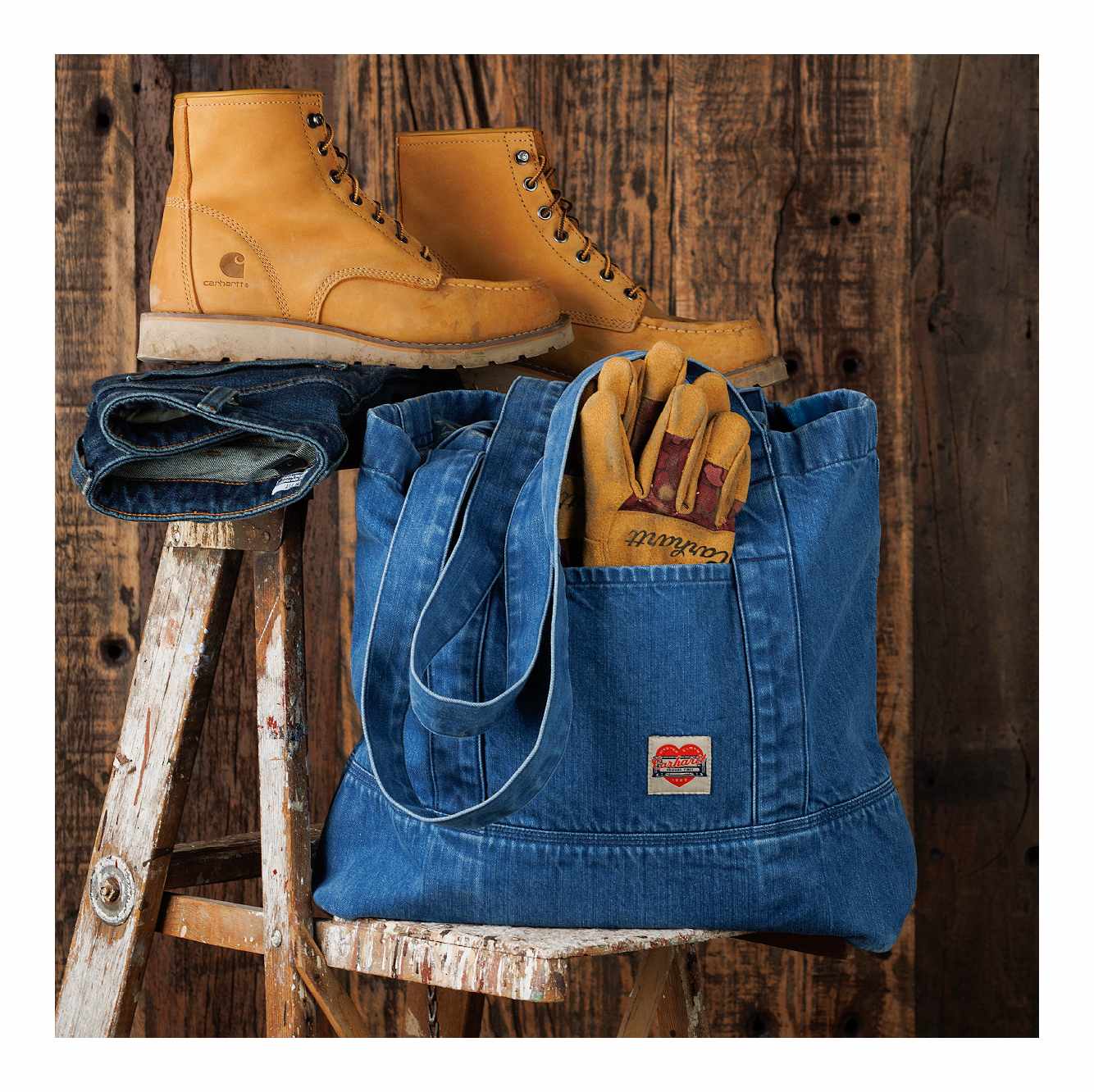 18L Denim Tote