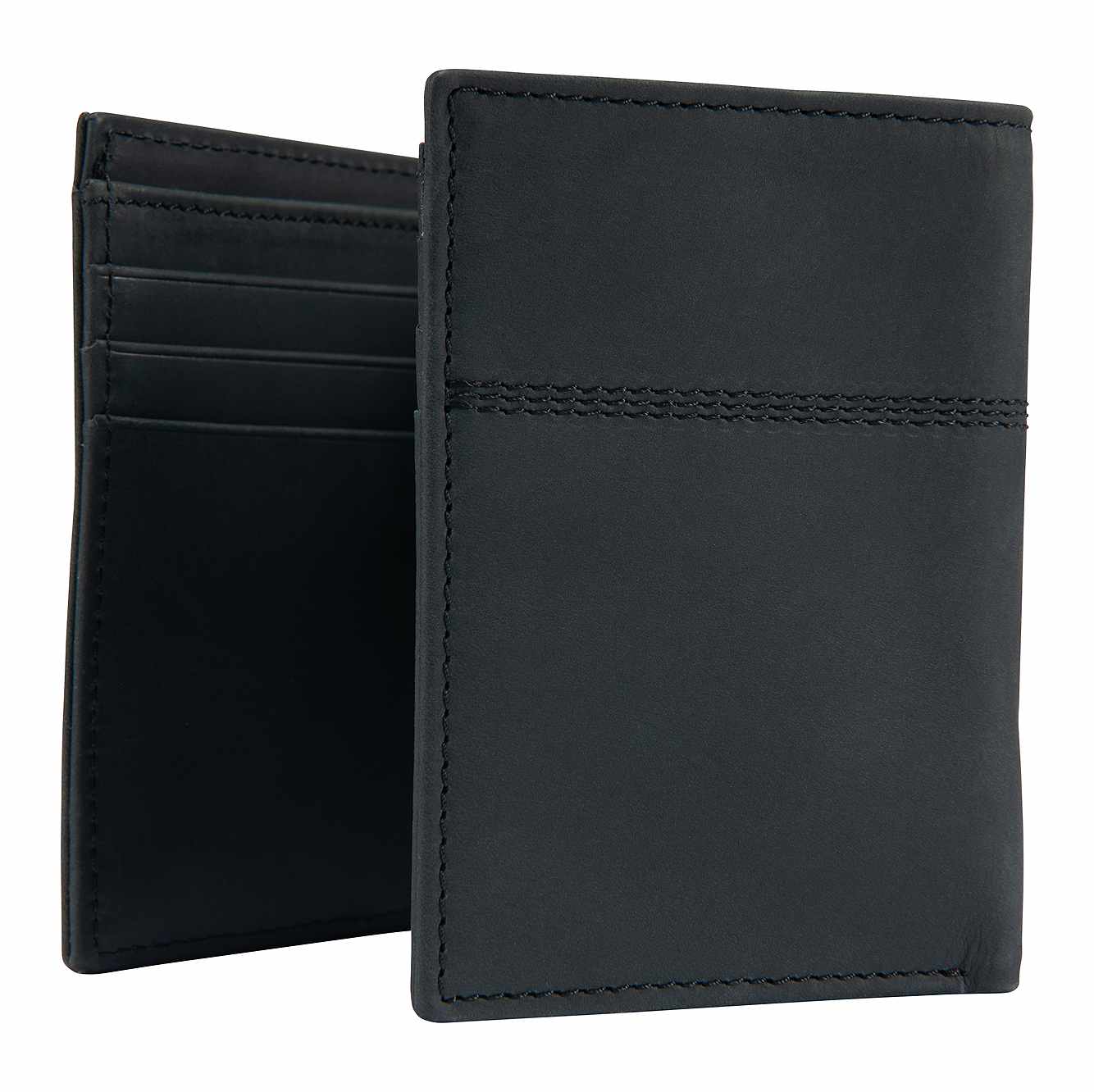 Saddle Leather Trifold Wallet