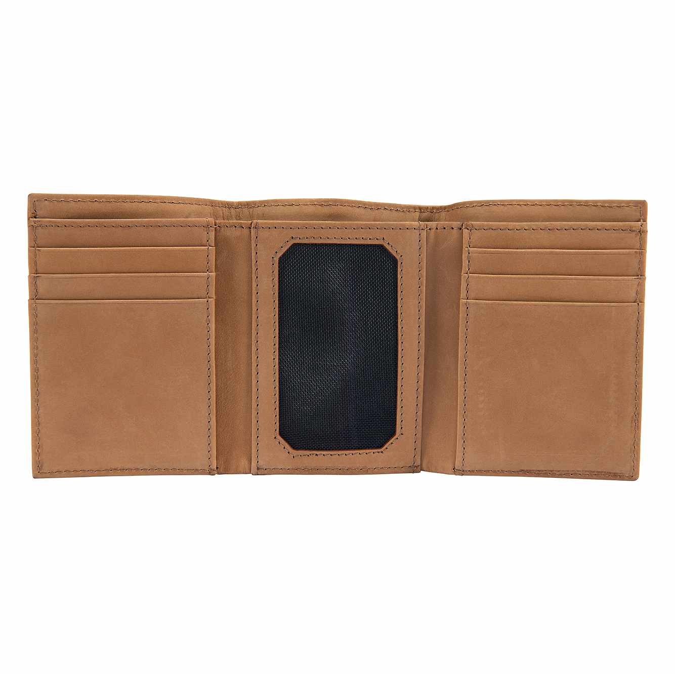 Saddle Leather Trifold Wallet