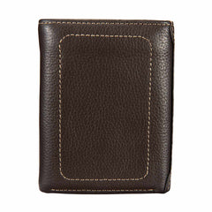 Pebble Leather Trifold Wallet
