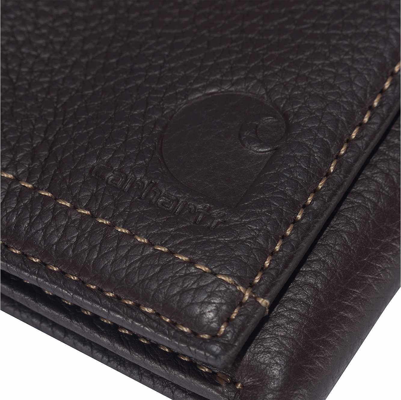 Pebble Leather Trifold Wallet