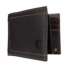Pebble Leather Passcase Wallet